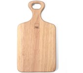 Tabla de cortar de madera clara, 30x15 cm h&h