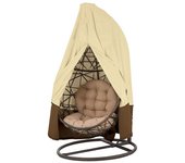Funda impermeable para sillón de jardín de mimbre y ratán - funda para sillón tipo huevo - funda de poliéster oxford 210d