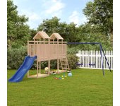 Maison exclusive - parque infantil de exterior madera maciza de pino
