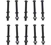 Kit sujeción tornillo 5 peldaños escalera para piscina acero inox