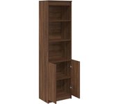 Aparador alto | aparador de comedor | armario de cocina roble marrón 50x35x180 cm madera de ingeniería cfw40408
