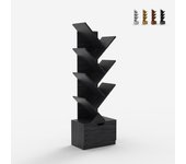 Librería de diseño moderno con 8 estantes para salón y oficina treebook 120