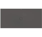 Bette plato de ducha con soporte mínimo para plato, 170x80cm, 5989-401t1, color: antracita