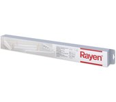 Rayen, tendedero telescópico de pared, 5 metros de superficie de tendido, plegable, medida: 80 x 37 cm