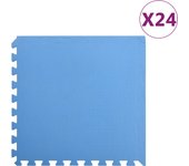 Tapetes 24 piezas 8.64㎡ espuma eva azul