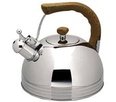 Hervidor silbante lacor, acero inoxidable, plateado - 2 litros