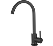 Grifo de cocina monomando negro lomazoo titan