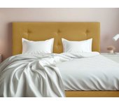 Cabecero cama tapizado tejido antimanchas barcelona mostaza 105*70