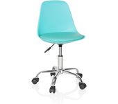 Silla para niños fancy ii turquesa hjh office