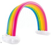Arcoíris hinchable con aspersor intex