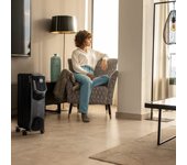 Cecotec radiador eléctrico de aceite readywarm 7000 space 360 black. 7 módulos bajo consumo 1500 w 3 niveles recogecables tecnología 360