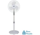 Fabrilamp ventilador pie etesio 3 aspas 43cm 40w blanco