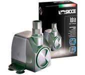 Bomba de agua sumergible idra 2,2 m - 1300 l/h mini bomba acuario, bomba de fuente ajustable para estanque y pecera