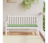 Cojín para banco de jardín con estampado de hojas 150x50x4 cm vidaxl
