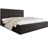 Cama comfidream 124, doble, gris, 180x200, tapiz, somieres, 191x212x105cm