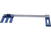 Tabla guía de corte para carpintería, placa de posicionamiento de sierra circular ripcut de aleación de aluminio de 0 a 65 cm