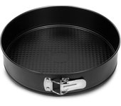 Formegolose™, tortiera apribile 1 fondo, 22 cm, realizzata in acciaio con doppio strato antiaderente, colore nero