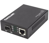 Convertidor de medios intellinet 10gbase-t a 10gbase-r, 1 ranura sfp+ de 10 gb, 1 puerto rj45 de 10 gb