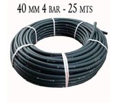 Tuberia polietileno 40mm | tuberia agricola 40mm 4 bar 25 metros | tuberia riego 40mm | manguera de riego 40 mm