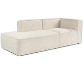Sofá esquinero more m (m4-m7) crema