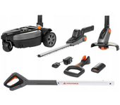 Cortacésped de batería intercambiable para bordeadora y cortasetos - i flex - yardforce lmf24bn