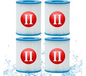 Paquete de 4 piezas de repuesto para filtro de piscina inflable bestway 58094 ii