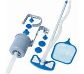 Kit mantenimiento piscina con skimmer delux