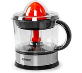 Duronic je407 exprimidor de naranjas eléctrico 40w, depósito 700 ml bpa free, apto para lavavajillas, doble sentido de giro, cubierta antipolvo