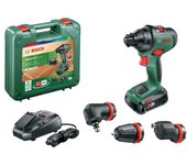 Taladro de batería de 18v avanzado 18 con accesorios | 1x batería 2.5 ah