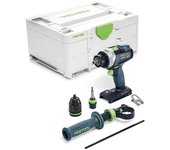 Taladro percutor inalámbrico festool tpc 18/4 i-basic quadrive - 575604