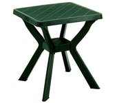Mesa reno resina verde 70x70 progarden