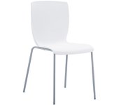 Silla apilable mio blanco