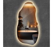 Espejo led premium 45 x 90 cm | luz cálida | espejo de maquillaje con estilo único
