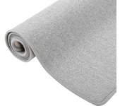 Alfombra de pasillo | tapete de pasillo gris claro 80x250 cm cfw65352