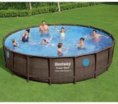 Conjunto de piscina power steel 549x122 cm bestway