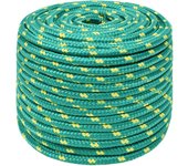 Cuerda de polipropileno verde 12 mm 100 m