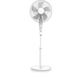 Newlux ventilador de pie blanco smart w550 5 aspas de ø40cm con mando