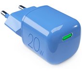 Puro pufcmtcusbc20wgblue cargador de dispositivo móvil smartphone, tableta azul corriente alterna carga rápida interior