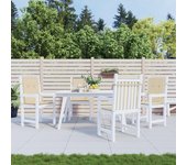 Vidaxl cojines para sillas de jardín 4 unidades beige 100x50x3 cm