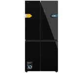 Cecotec frigoríficos 4 puertas bolero coolmarket 4d 436 black glass e