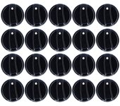 Perilla de control universal (8 mm), 20 piezas para estufa, horno y calentador de agua, fácil instalación.