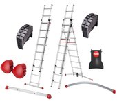 Estabilizador recto de 122 cm para escaleras profistep de 2 tramos hailo 1834829