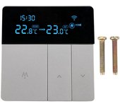 Termostato digital con control remoto, controlador de temperatura para aire acondicionado, para calentar agua en hogares, oficinas, escuelas y hosp