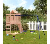 Maison exclusive - parque infantil de exterior madera maciza douglas