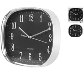 H&h reloj de pared de forma cuadrada cm 35. pila 1xaa no incluida.