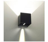 Aplique ip54 - negro led - cubic