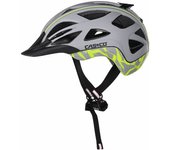 Kask casco activ2 plata-neón l 58-62