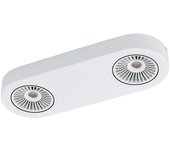 Regleta de focos led eglo montale blanco luz cálida 11w