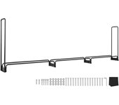 Succebuy soporte para leña exterior 12,7 pies con funda soporte robusto, oxford 600d impermeable, soporte almacenamiento para troncos chimenea y patio