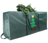 Bolsa de almacenamiento para árbol de navidad, bolsa de almacenamiento impermeable para árbol de navidad artificial, oxford 210d, 122 x 38 x 51 cm